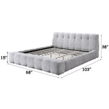 Hannah Gray Queen Bed