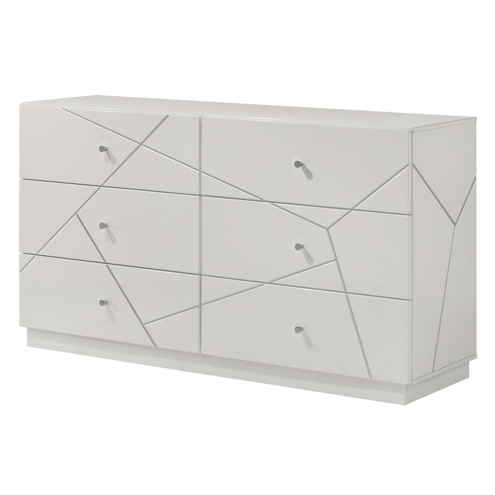 Esther White/Silver Dresser