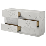 Esther White/Silver Dresser