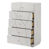 Esther White/Silver Chest