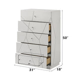 Esther White/Silver Chest
