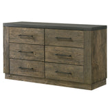 Lance Distressed Oak Dresser