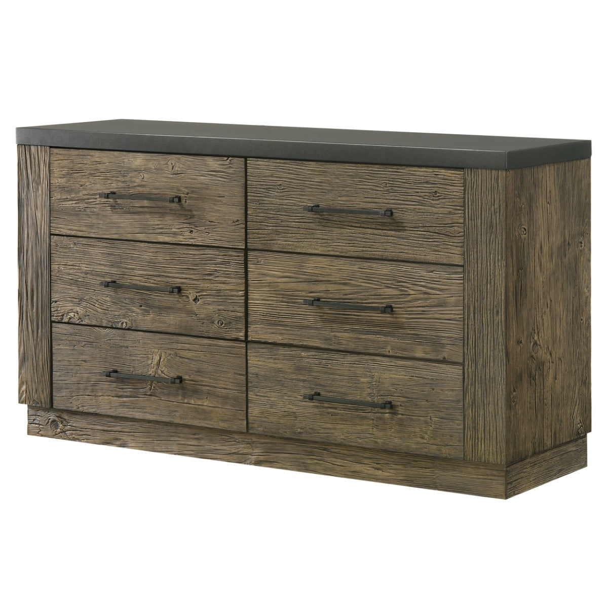 Lance Distressed Oak Dresser