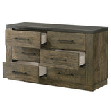 Lance Distressed Oak Dresser