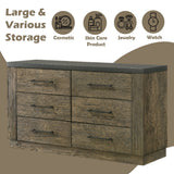 Lance Distressed Oak Dresser