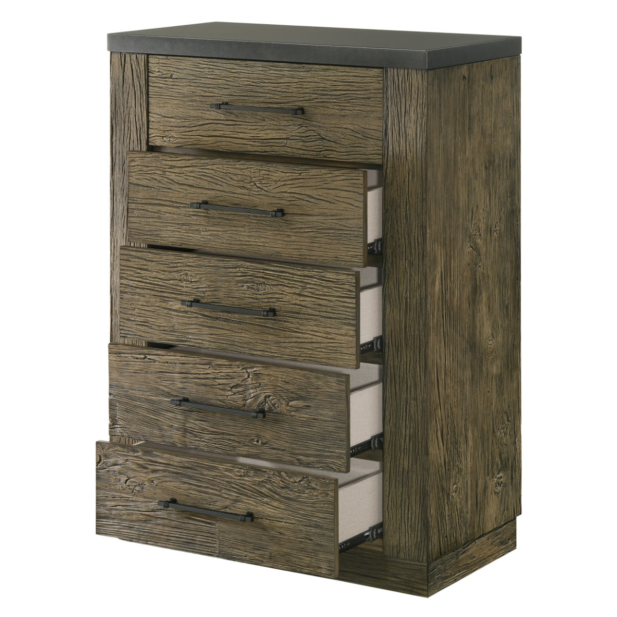 Lance Distressed Oak Chest