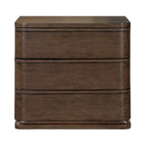 Zoey Brown Oak Nightstand