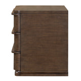 Zoey Brown Oak Nightstand