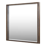 Zoey Brown Oak Mirror