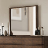 Zoey Brown Oak Mirror