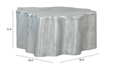 Kortha Antique Silver Coffee Table