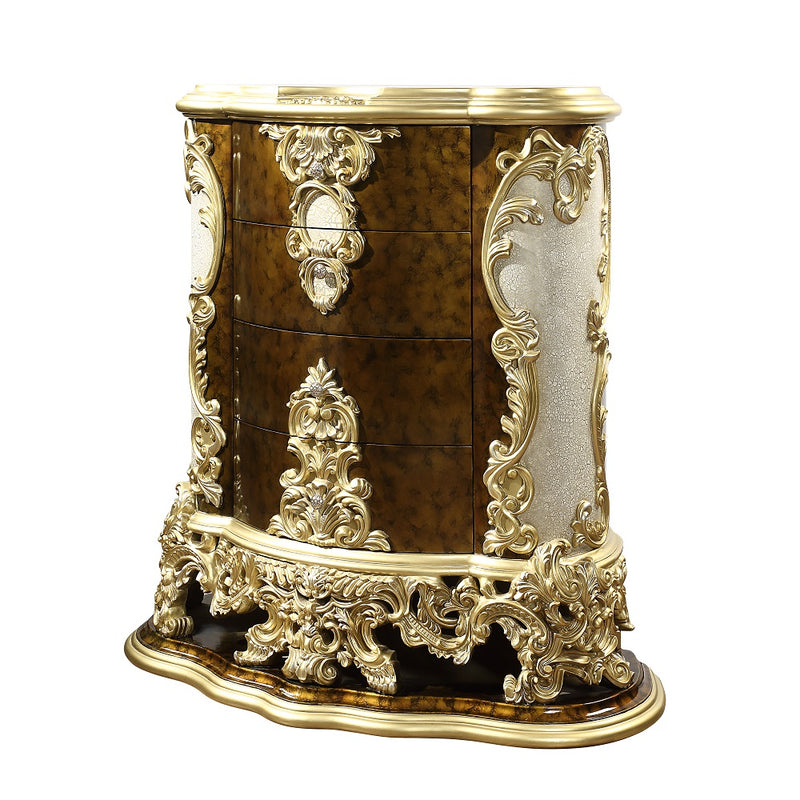 Desiderius Antique Gold Chest - Ornate Home