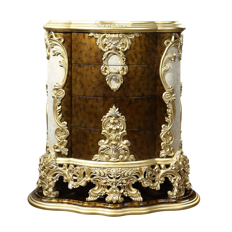 Desiderius Antique Gold Chest - Ornate Home