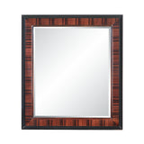 Jamonica Glossy Wood Grain Top/Gold Mirror