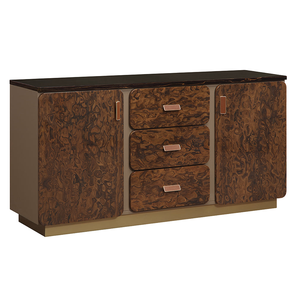 Marcelino Brown/Beige Dresser