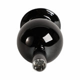 Ryde Black Glass Bubble Taper Candle Holder