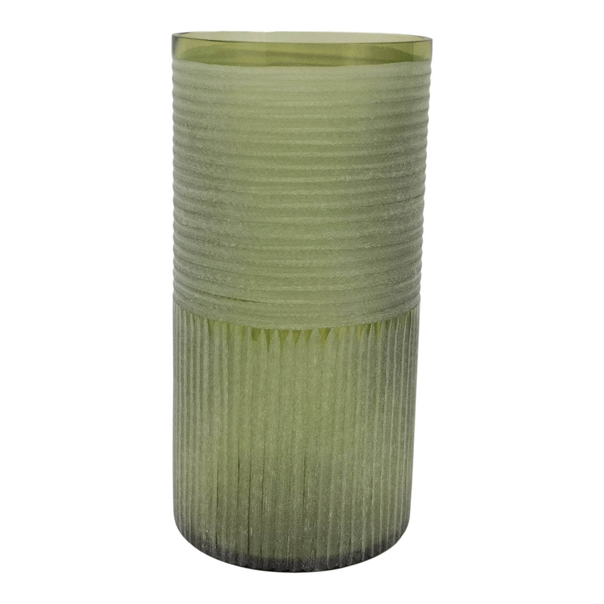 Novato Sage Green Large Etched Lines Hurricane