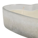 Halfordholm White/Clear Jasmine Candle