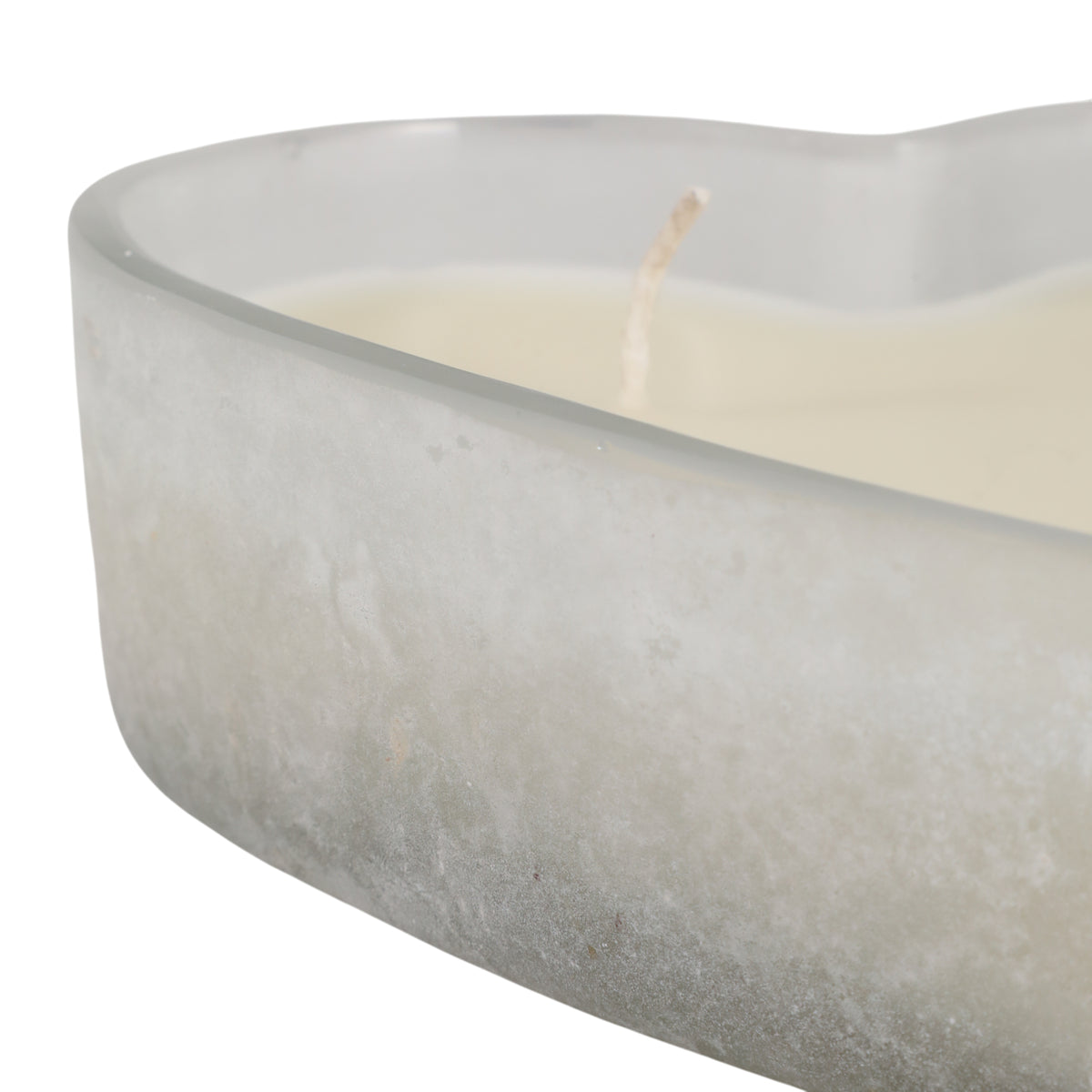 Halfordholm White/Clear Jasmine Candle