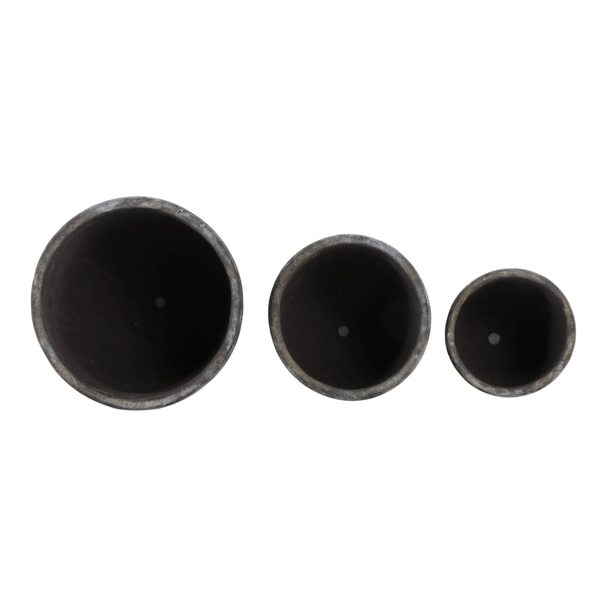 Hayfordway Brown Planters (Set of 3)
