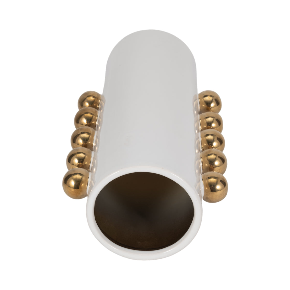 Garsonham White/Gold Vase