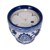 Quinnridge Blue/White Candle