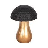 Rossi Black/Gold Hammered Top Mushroom
