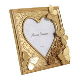 Trimmer Gold Heart Cut-Out Spring Photo Frame