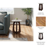 Devonmore Brown/White Table