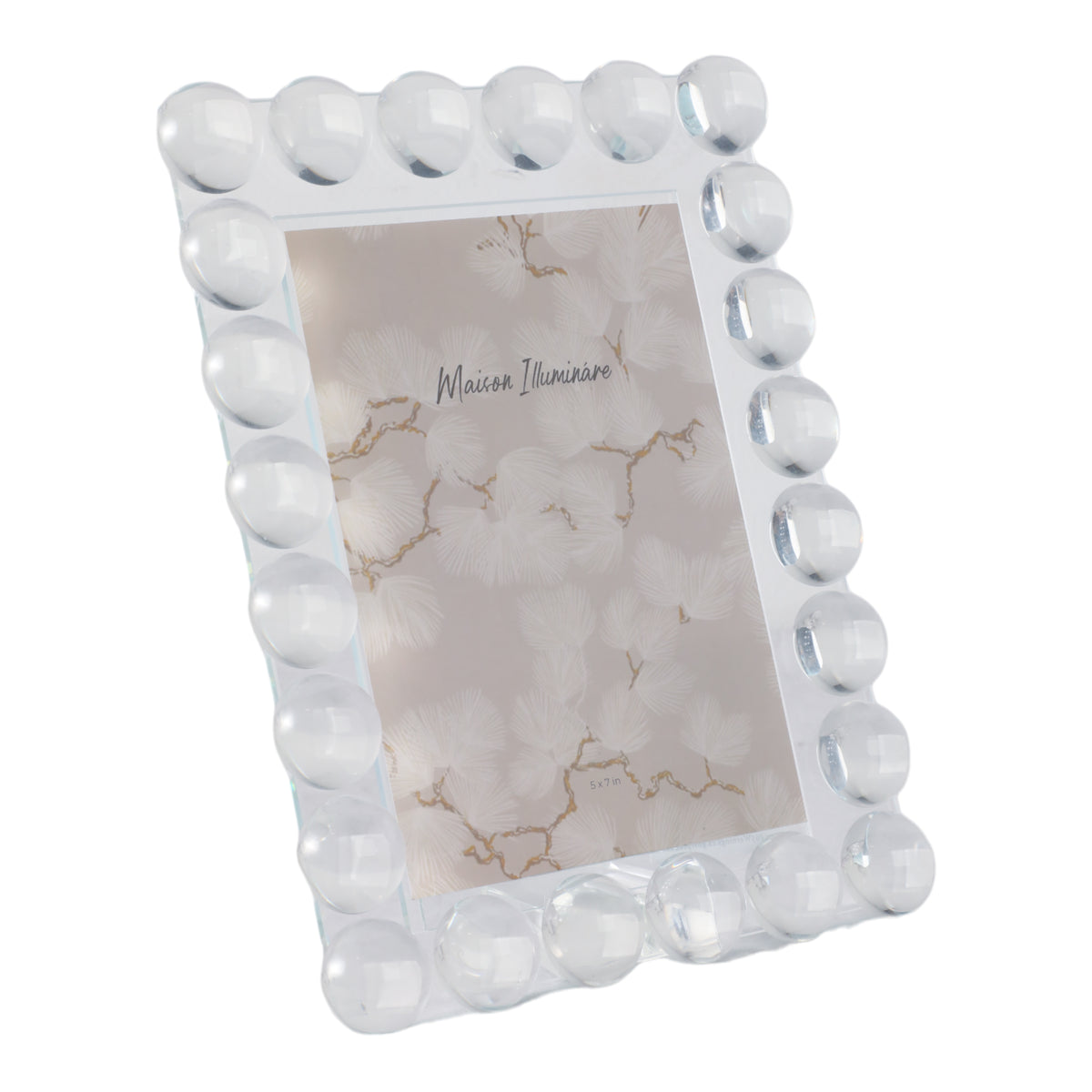 Neff Clear 5x7 Crystal Bubble Photo Frame