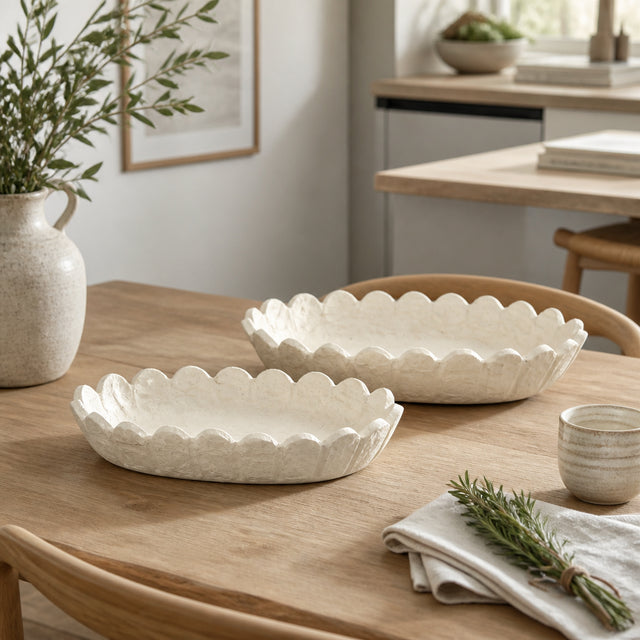 Harkenridge Ivory Bowls (Set of 2)
