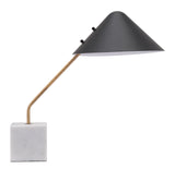 Pike Black & White Table Lamp