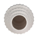 Hayes White Textured Staggered Vase