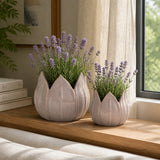Gentrywind Purple Planters (Set of 2)