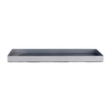 El Segundo Multicolor Metal and Glass Trays (Set of 2)
