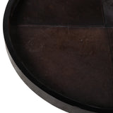 Cayton Brown Hair on Hide Patchwork Tray