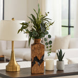 Haldenmill Gold/Brown Medium Vase