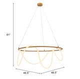 Wiber Brass Ceiling Lamp