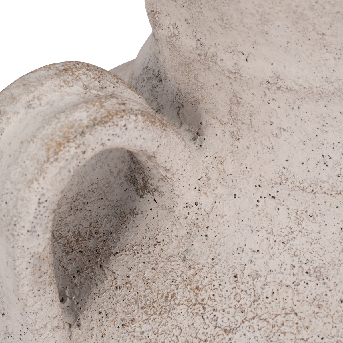 Noelwind Ivory Large Terracotta Triple Handle Jug