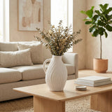 Chathamton Ivory/White Small Vase