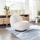 Myanmar Cream Accent Chair