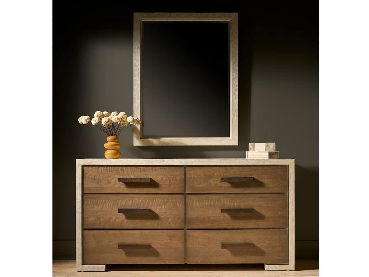 Modern Mist 36" Wide Mirror