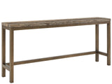 Birchaven Dark Gray/Smoked Gold/Yukon Sand Console w/ Stools