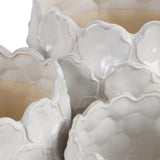 Hazenshaw White Planters (Set of 3)