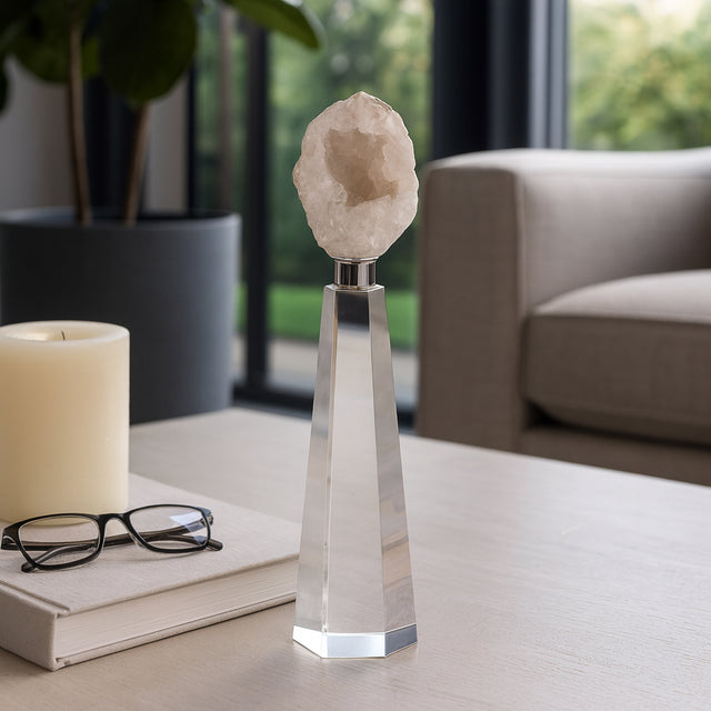 Chathamoak Clear/White Small Decor