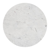 Fullerton White & Gold Dining Table