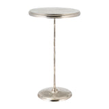 Newburg Silver Metal Starfish Side Table
