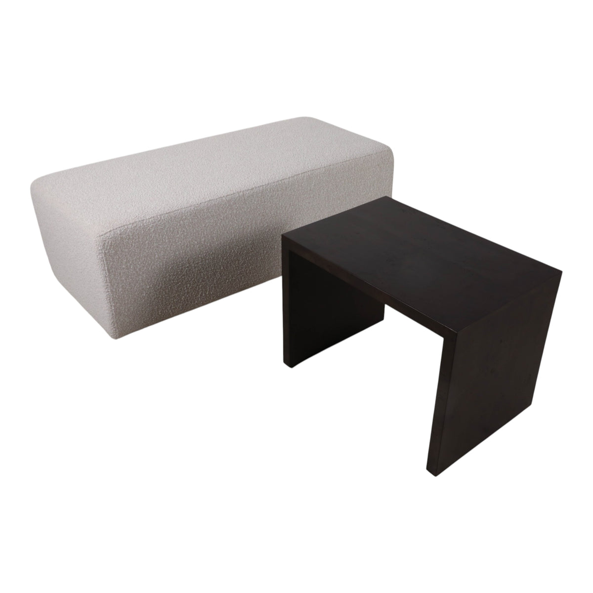 Drydenford Ivory/Brown Bench