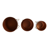 Skyecross Bronze/Gold Planters (Set of 3)