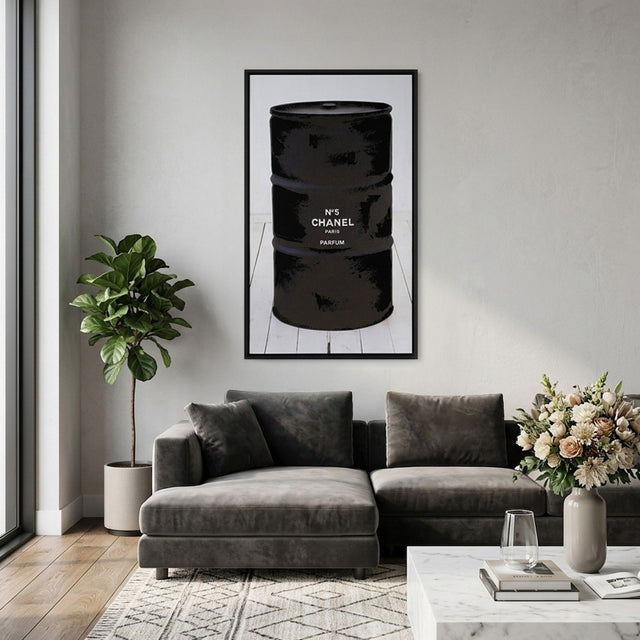 Kegg Multicolor Hand Painted Parfum Wall Art